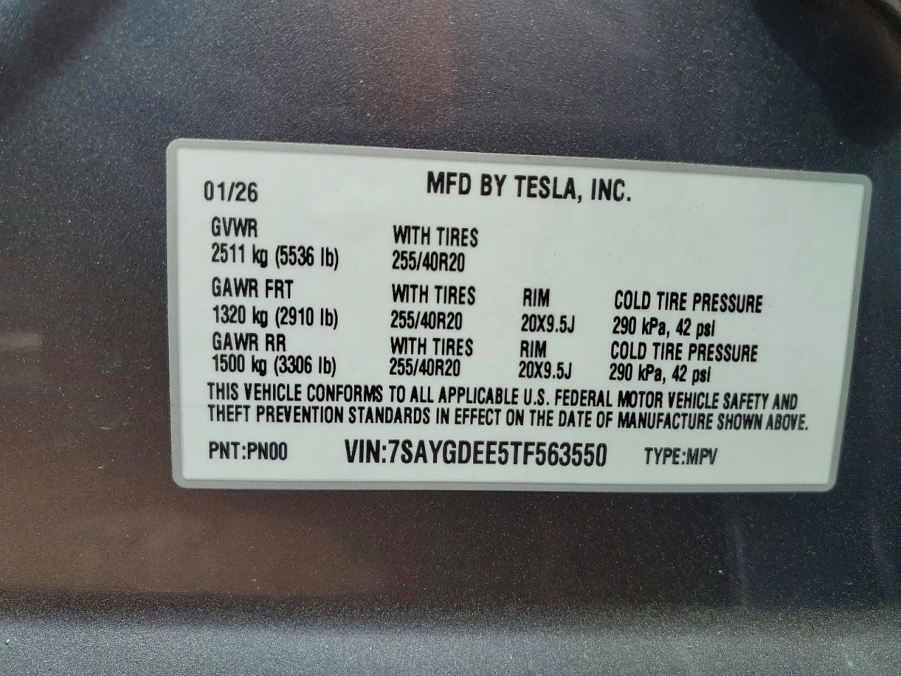 2026 Tesla Model Y - zdjęcie 25