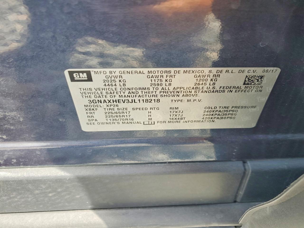 2018 Chevrolet Equinox Ls - zdjęcie 13