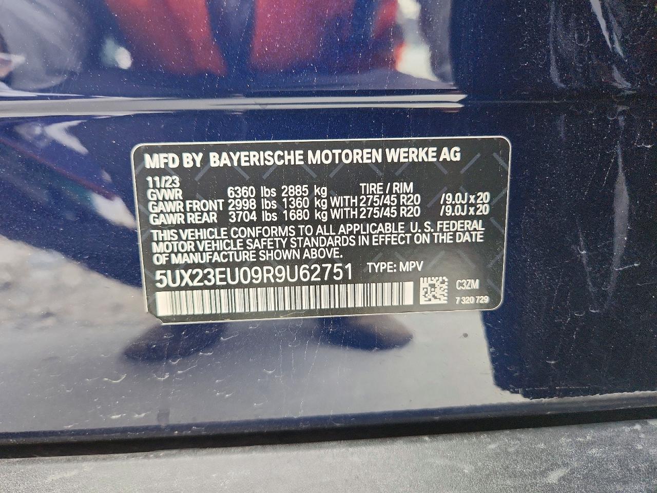 2024 BMW X5 xDrive40I - zdjęcie 14