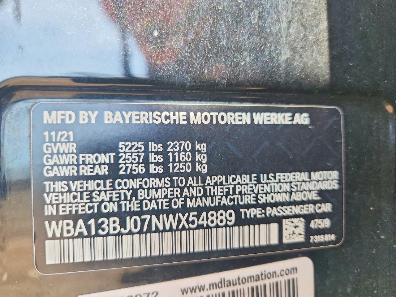 2022 BMW 530 Xi - zdjęcie 12
