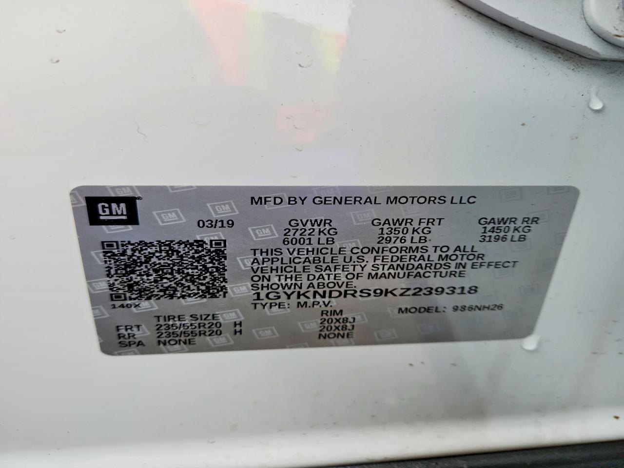 2019 Cadillac Xt5 Luxury - zdjęcie 13
