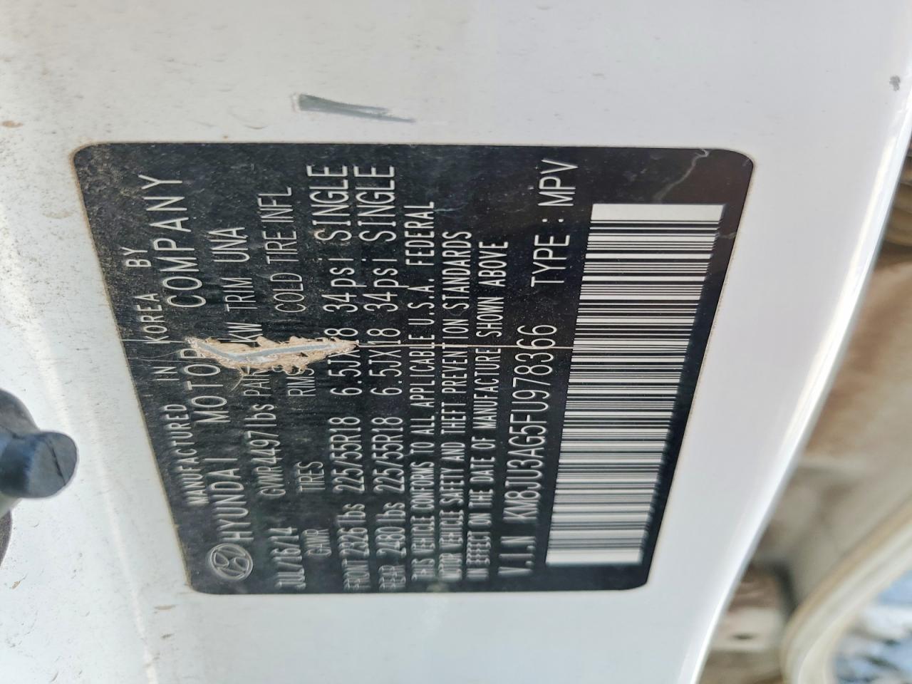 2015 Hyundai Tucson Limited - zdjęcie 13