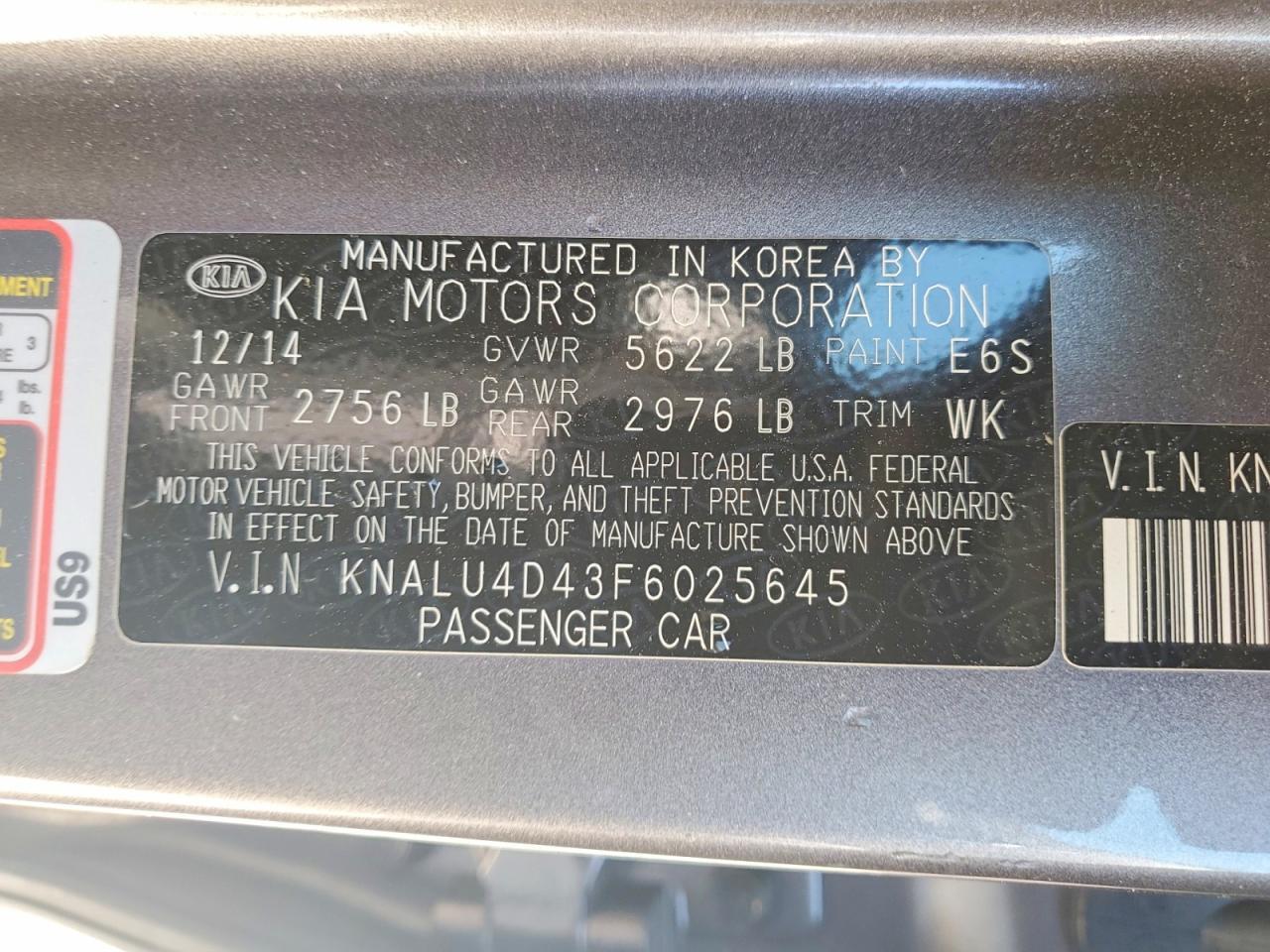 2015 Kia K900 Premium - zdjęcie 13