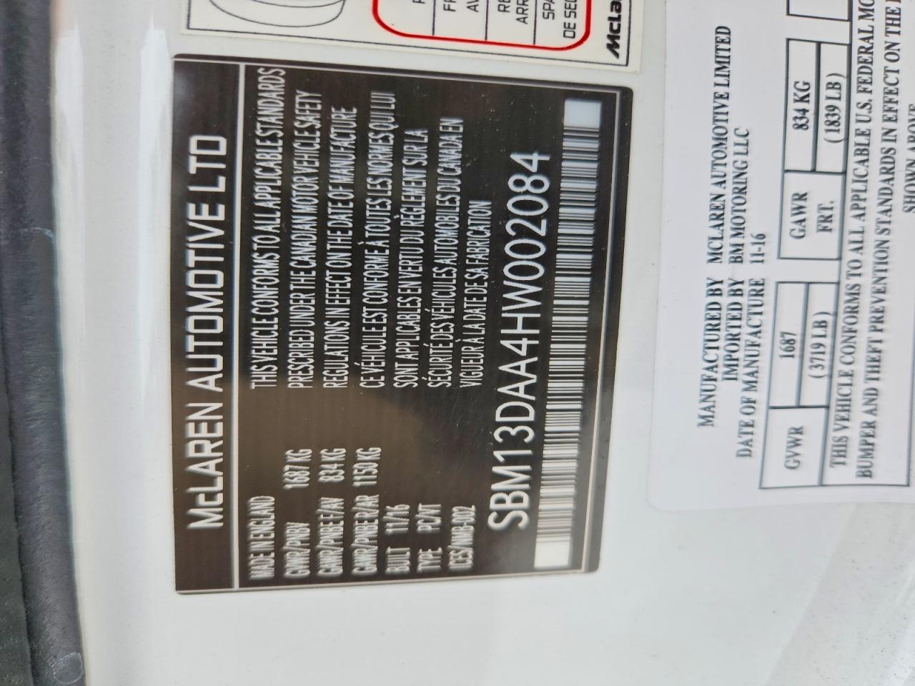 2017 Mclaren Automotive 570S - zdjęcie 12