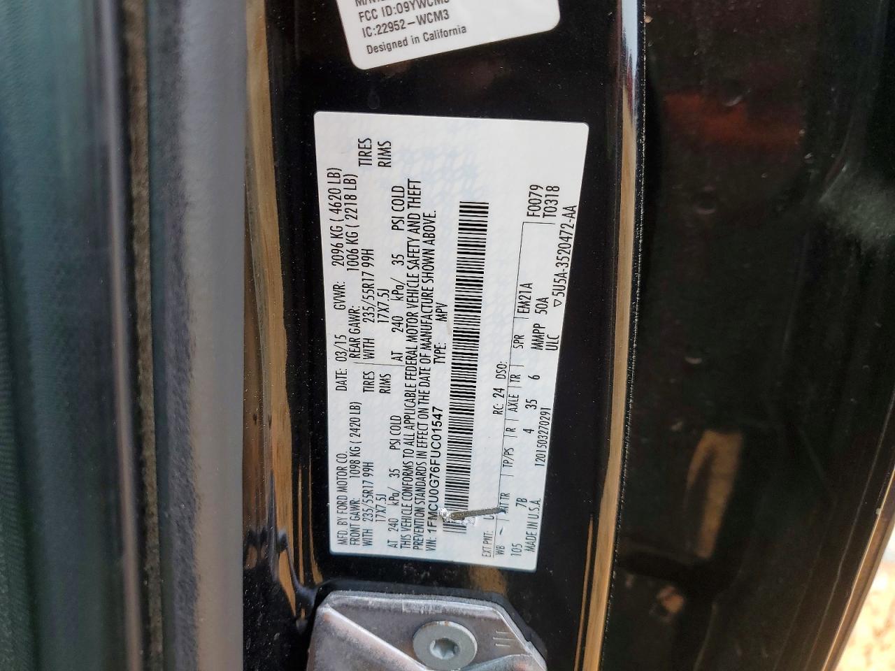 2015 Ford Escape Se - zdjęcie 13