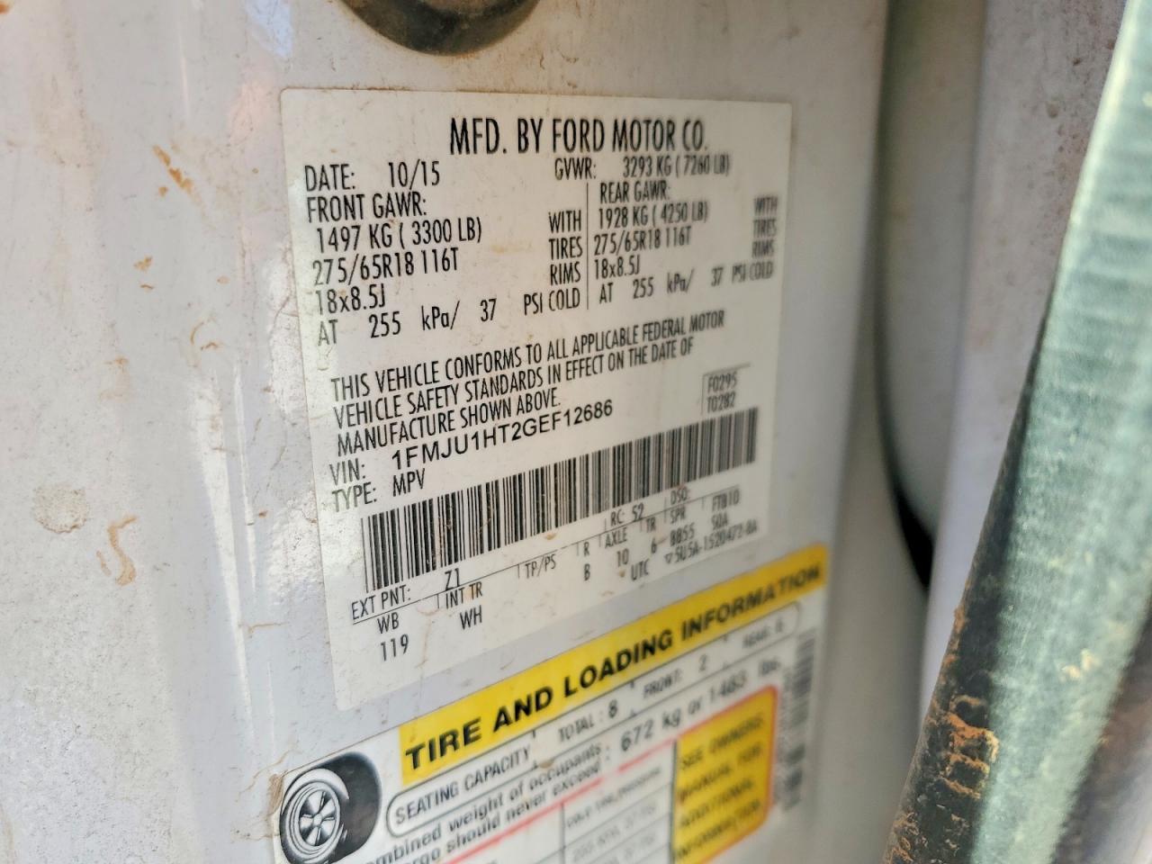 2016 Ford Expedition Xlt - zdjęcie 13