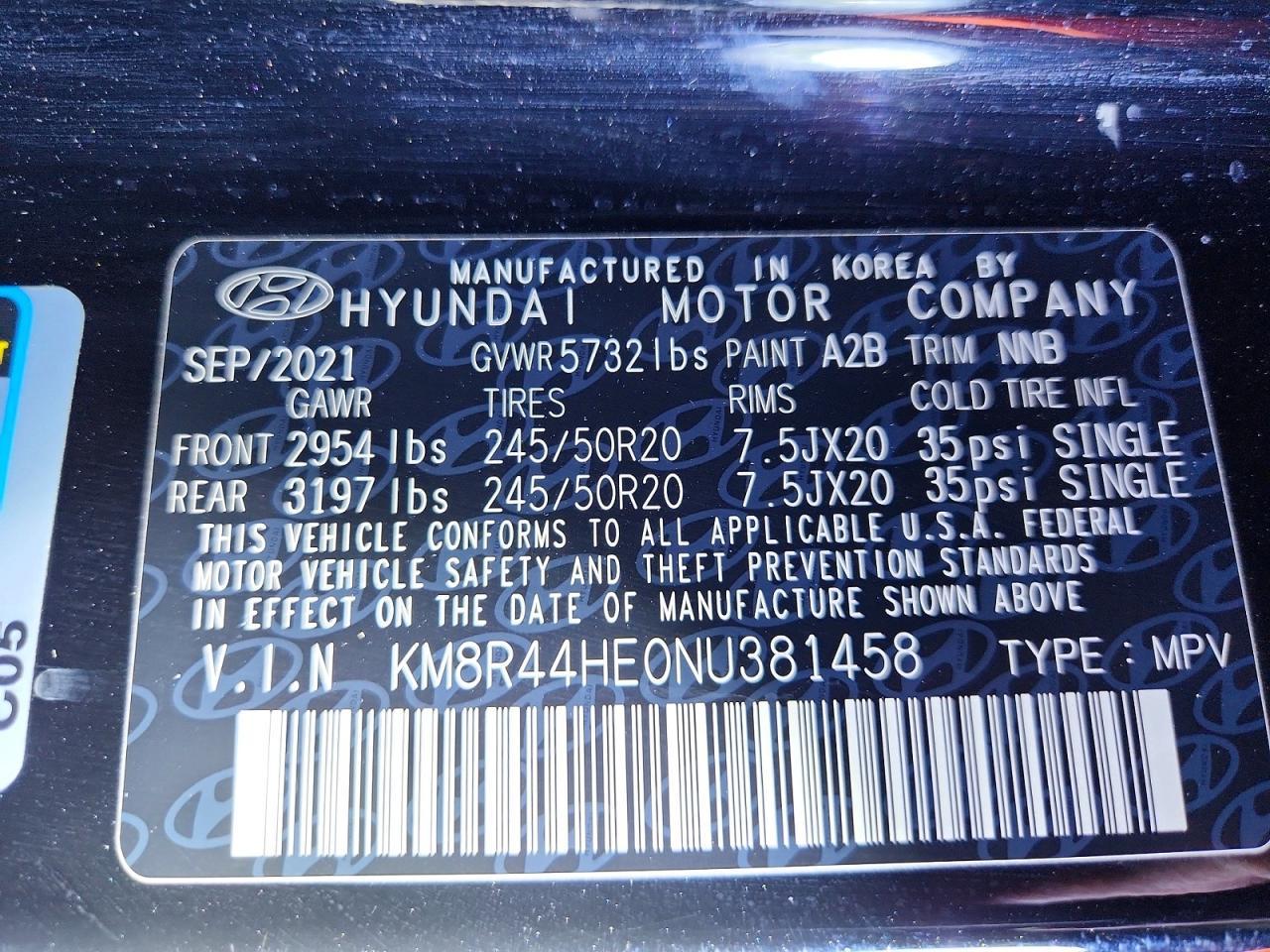 2022 Hyundai Palisade Sel W - zdjęcie 14