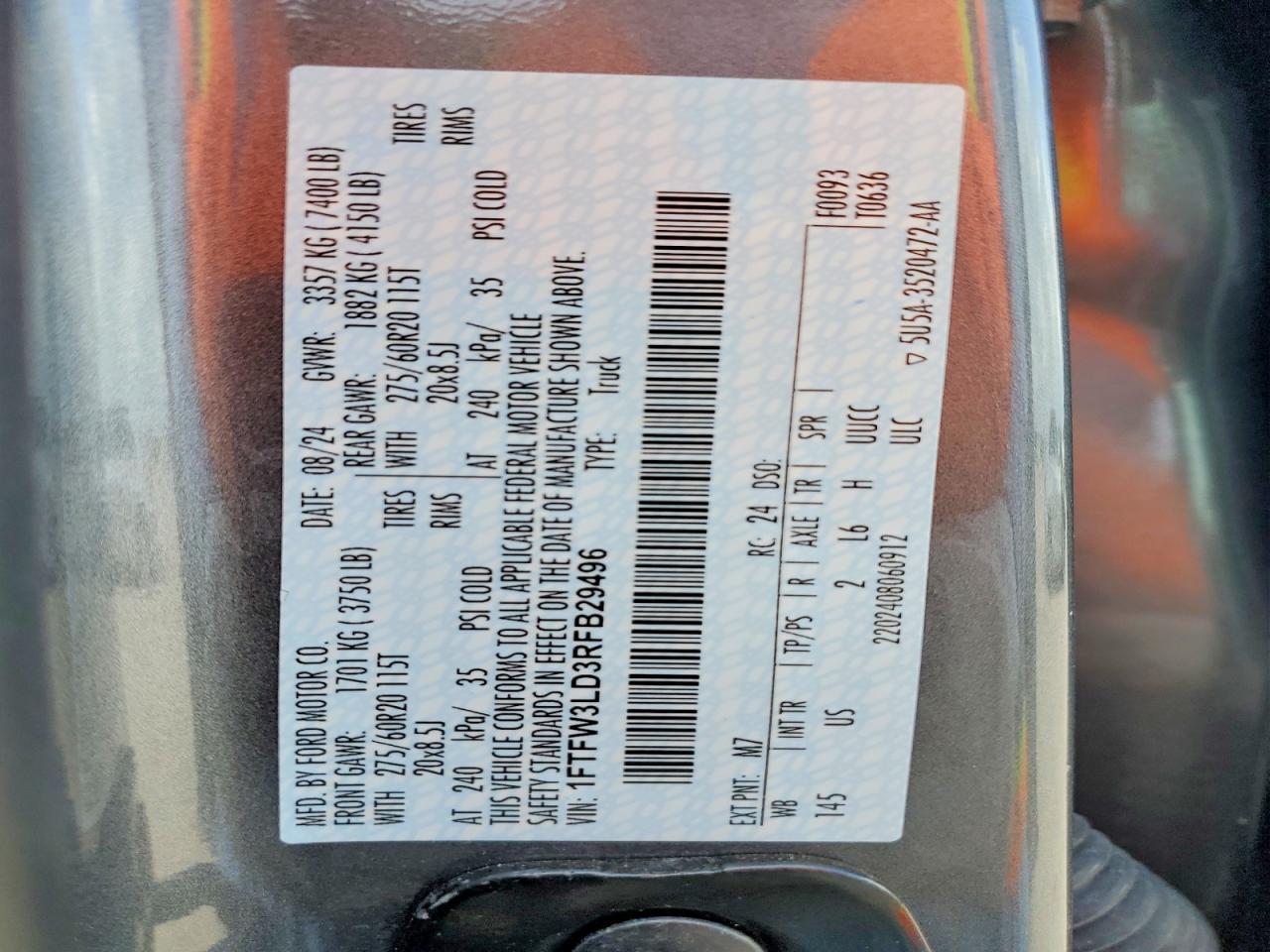 2024 Ford F150 Xlt - zdjęcie 13