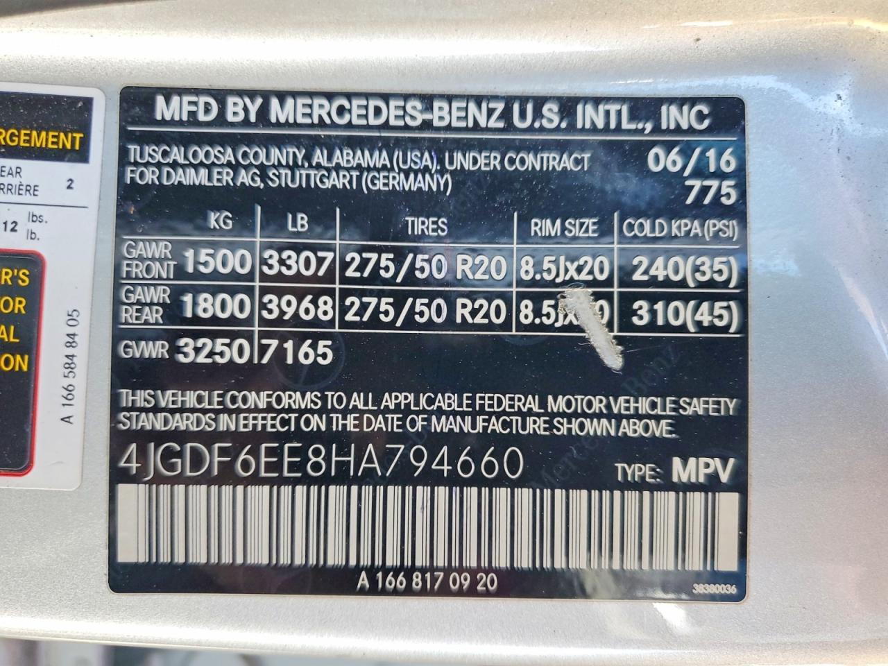 2017 Mercedes Benz Gls 450 4Matic - zdjęcie 14