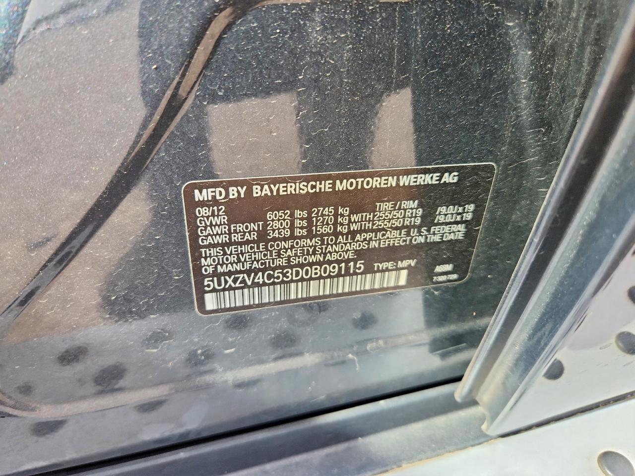 2013 BMW X5 xDrive35I - zdjęcie 12