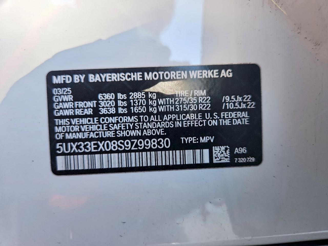 2025 BMW X6 xDrive40I - zdjęcie 13