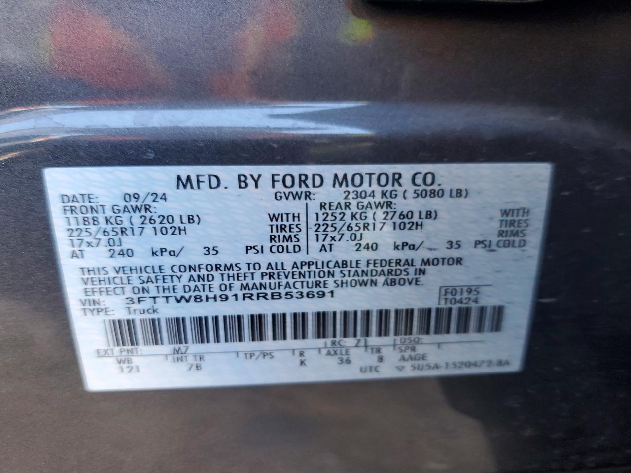 2024 Ford Maverick Xlt - zdjęcie 12