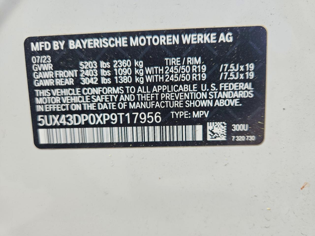 2023 BMW X3 Sdrive30I - zdjęcie 14