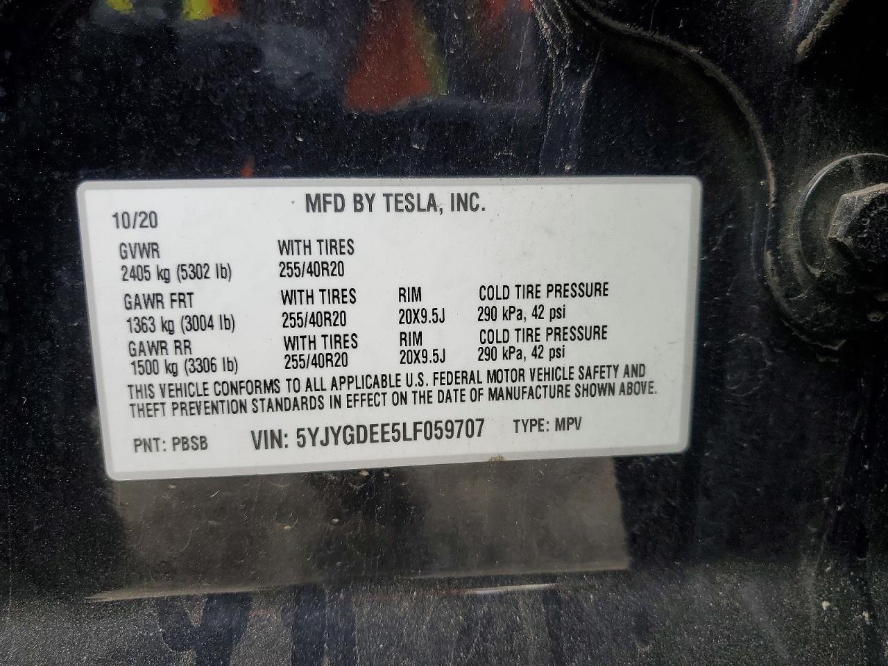 2020 Tesla Model Y - zdjęcie 12