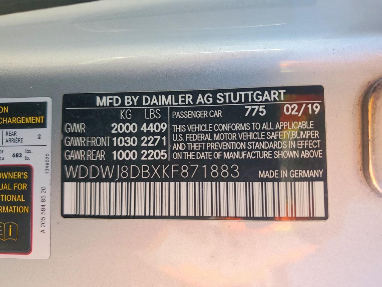 2019 Mercedes-Benz C 300 - zdjęcie 13