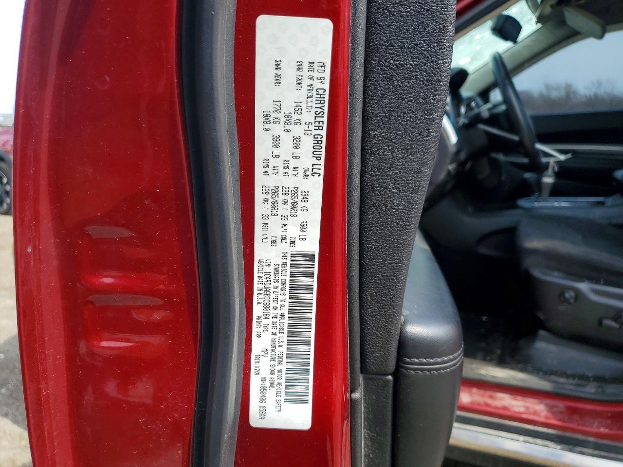 2013 Dodge Durango Sxt - zdjęcie 13