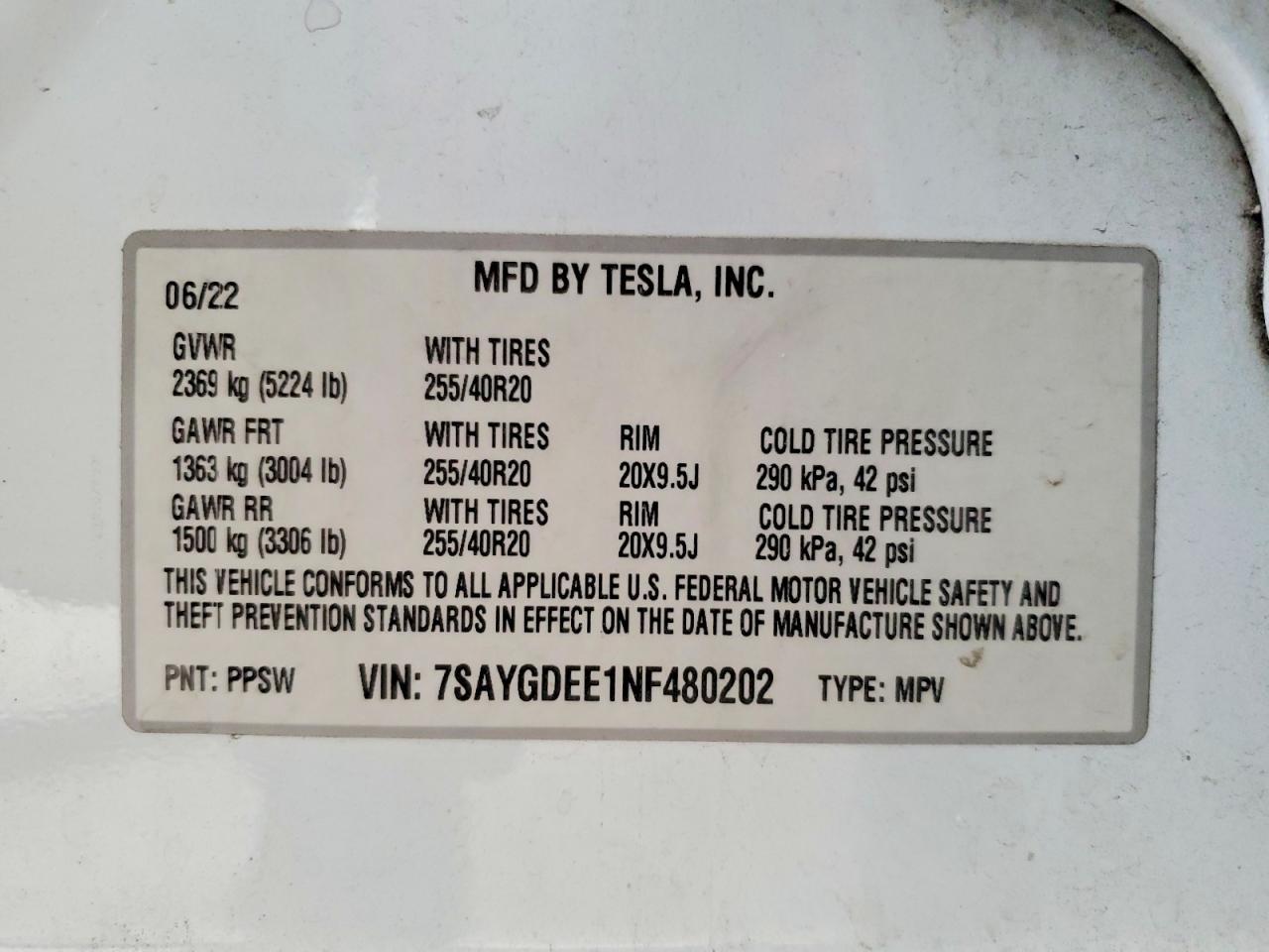 2022 Tesla Model Y - zdjęcie 13