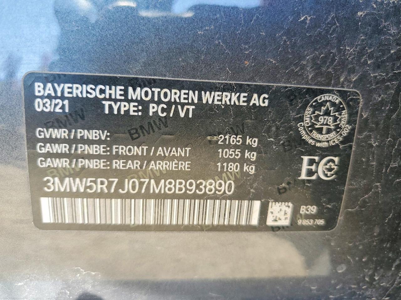 2021 BMW 330Xi - zdjęcie 12