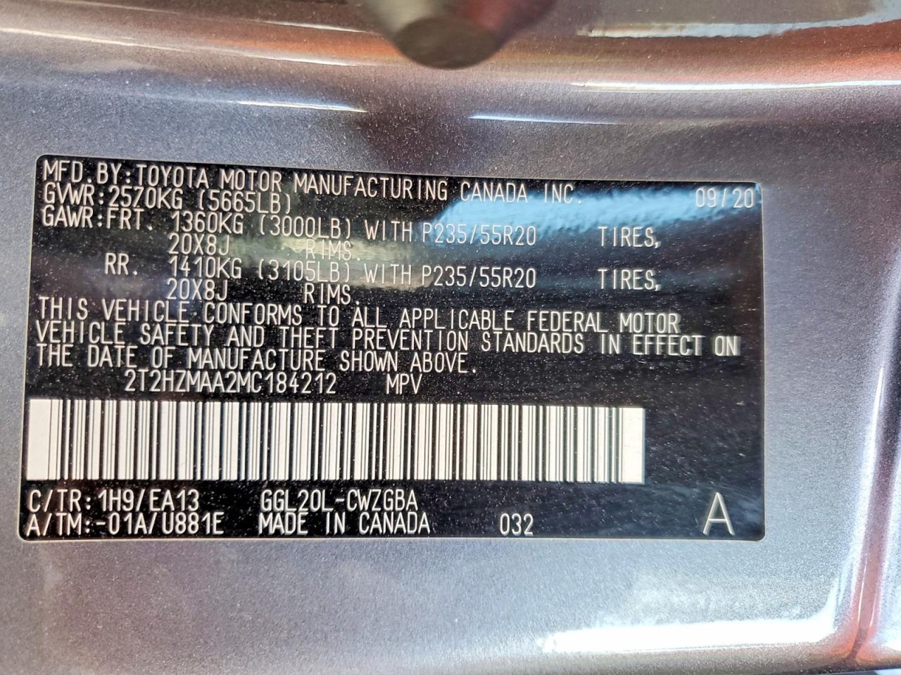 2021 Lexus Rx 350 Base - zdjęcie 14