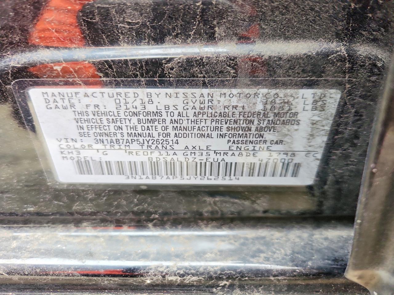 2018 Nissan Sentra Sv - zdjęcie 12