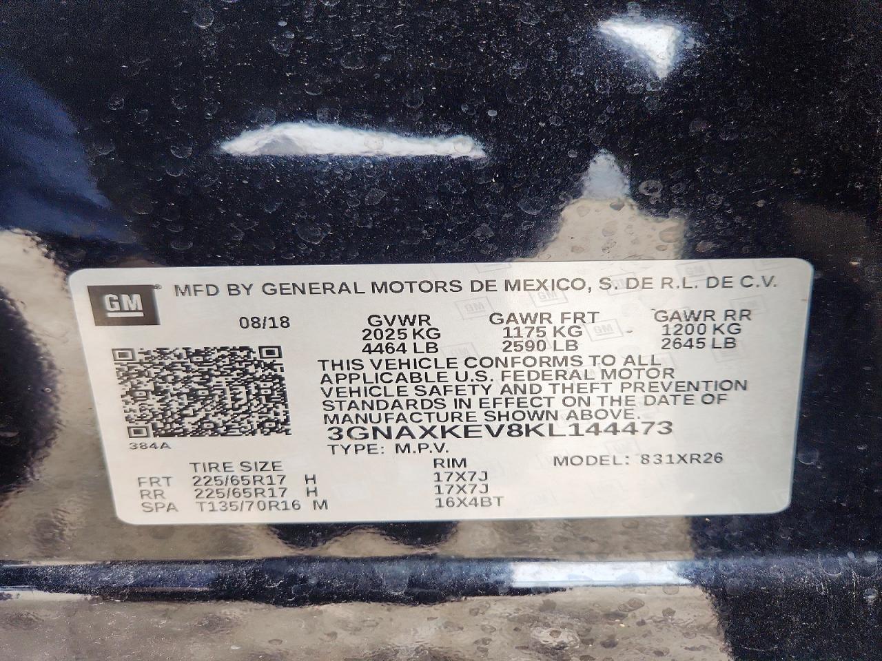 2019 Chev Equinox - zdjęcie 13