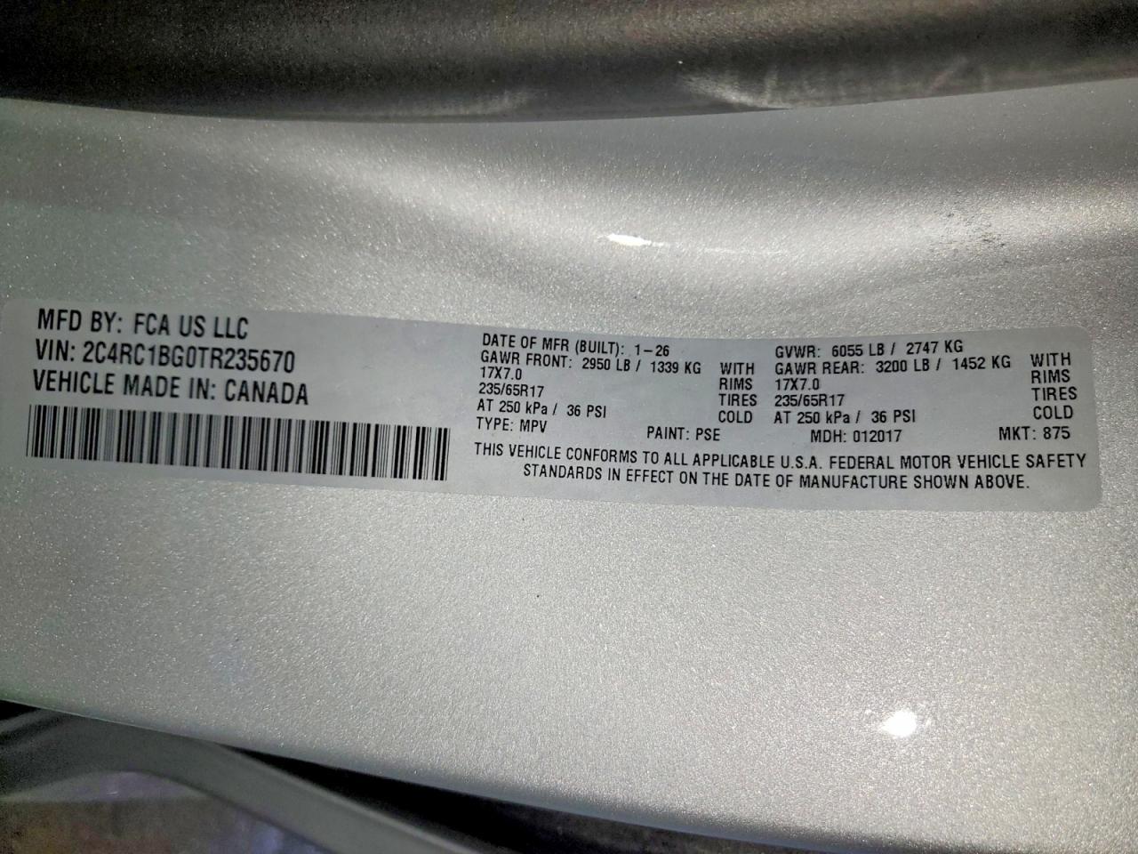 2026 Chrysler Pacifica Select - zdjęcie 13