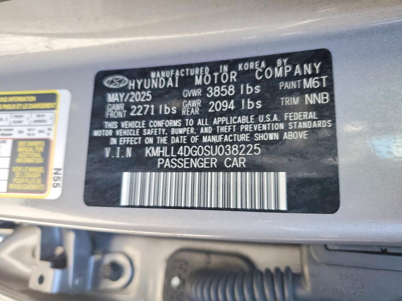 2025 Hyundai Elantra Se - zdjęcie 12