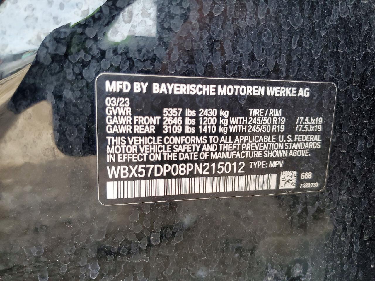 2023 BMW X3 xDrive30I - zdjęcie 12