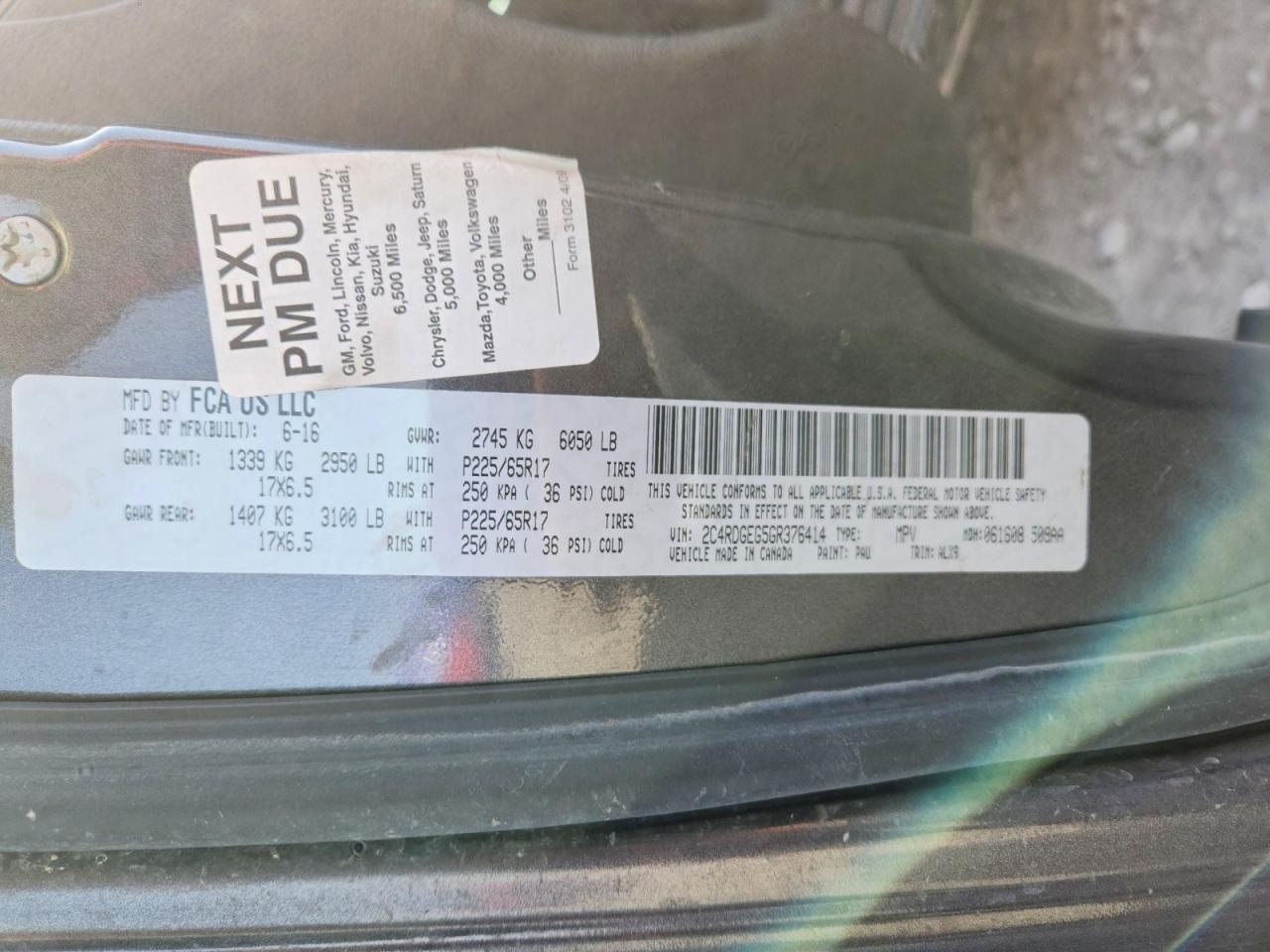 2016 Dodge Grand Caravan R - zdjęcie 13