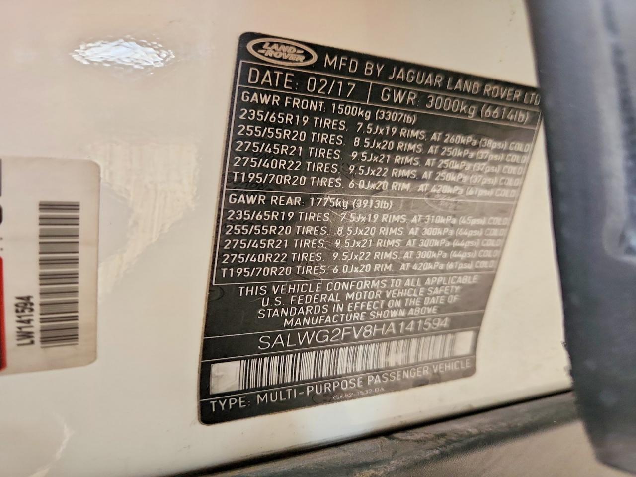 2017 Land Rover Range Rover Sport Se - zdjęcie 13