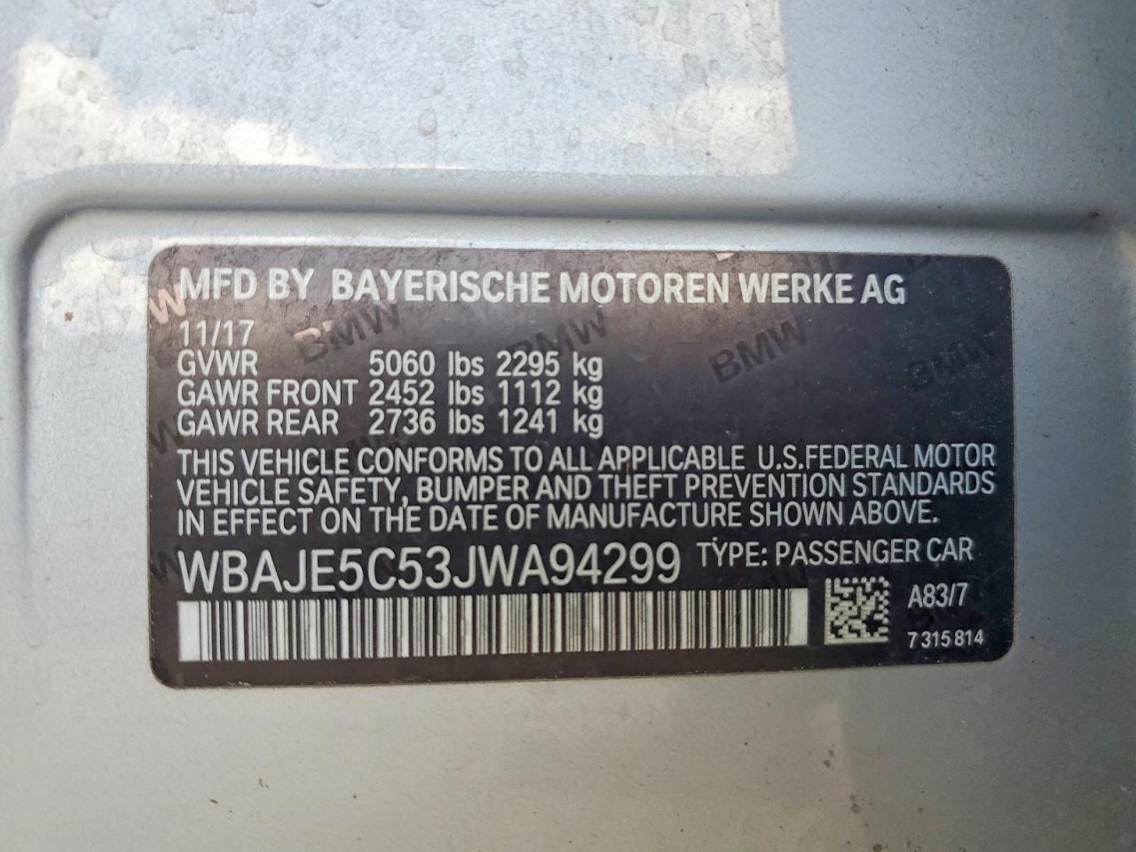 2018 BMW 540 I - zdjęcie 12