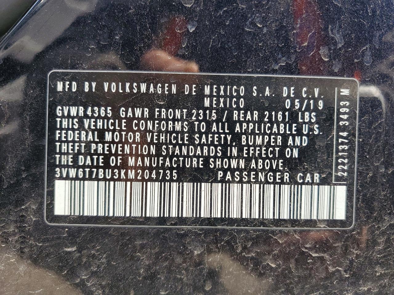 2019 Volkswagen Jetta Gli - zdjęcie 12