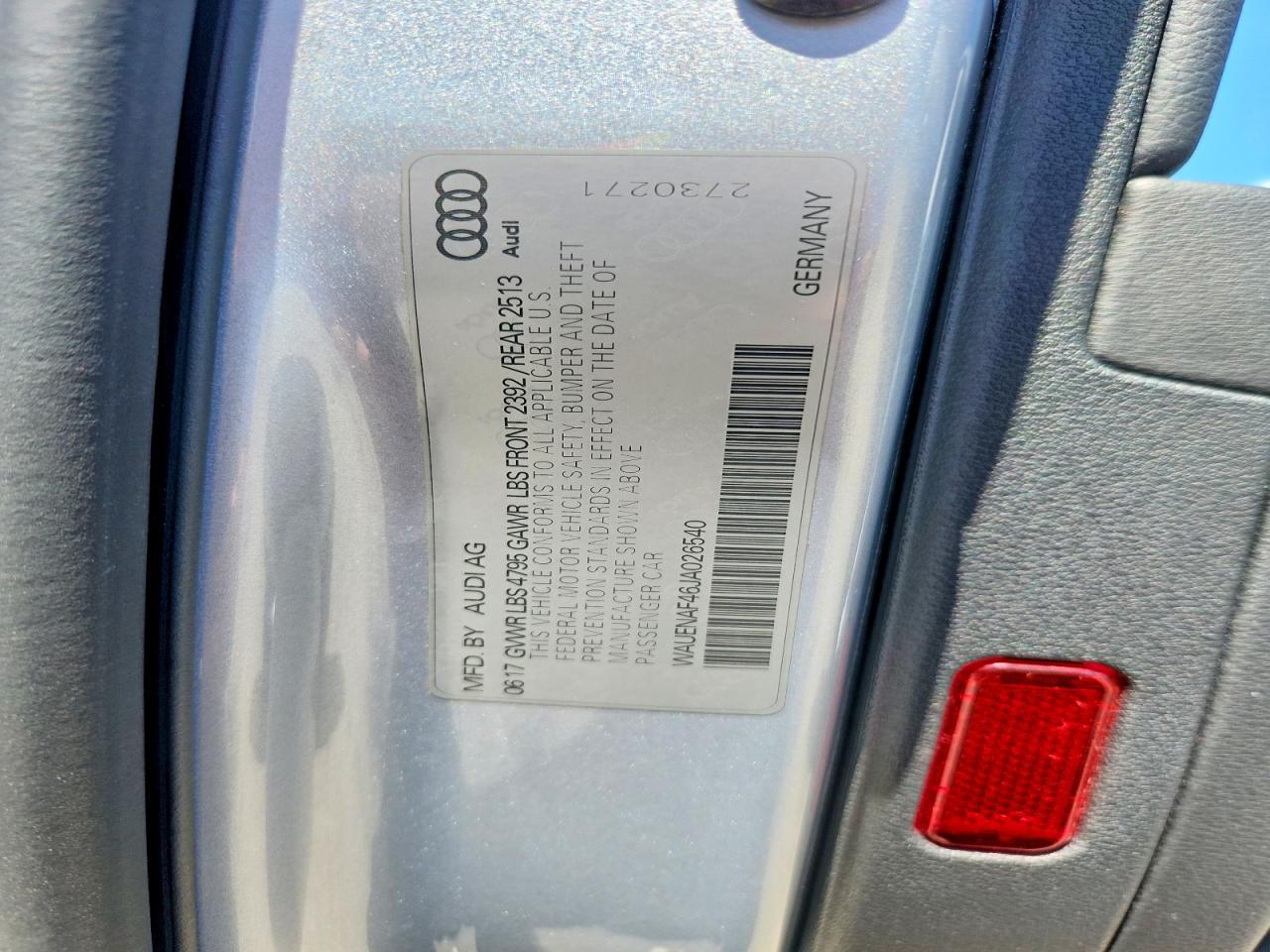 2018 Audi A4 Premium Plus - zdjęcie 12