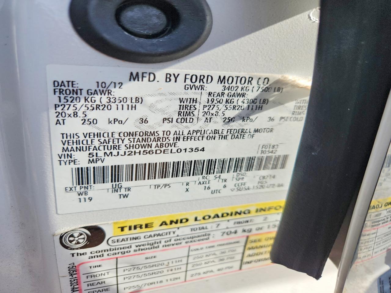 2013 Lincoln Townhouse Navigator - zdjęcie 14