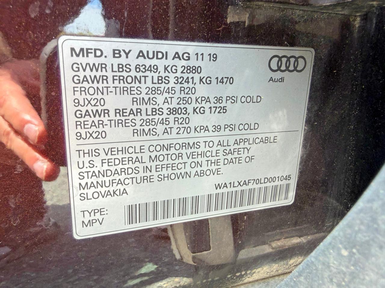 2020 Audi Q7 Premium Plus - zdjęcie 10