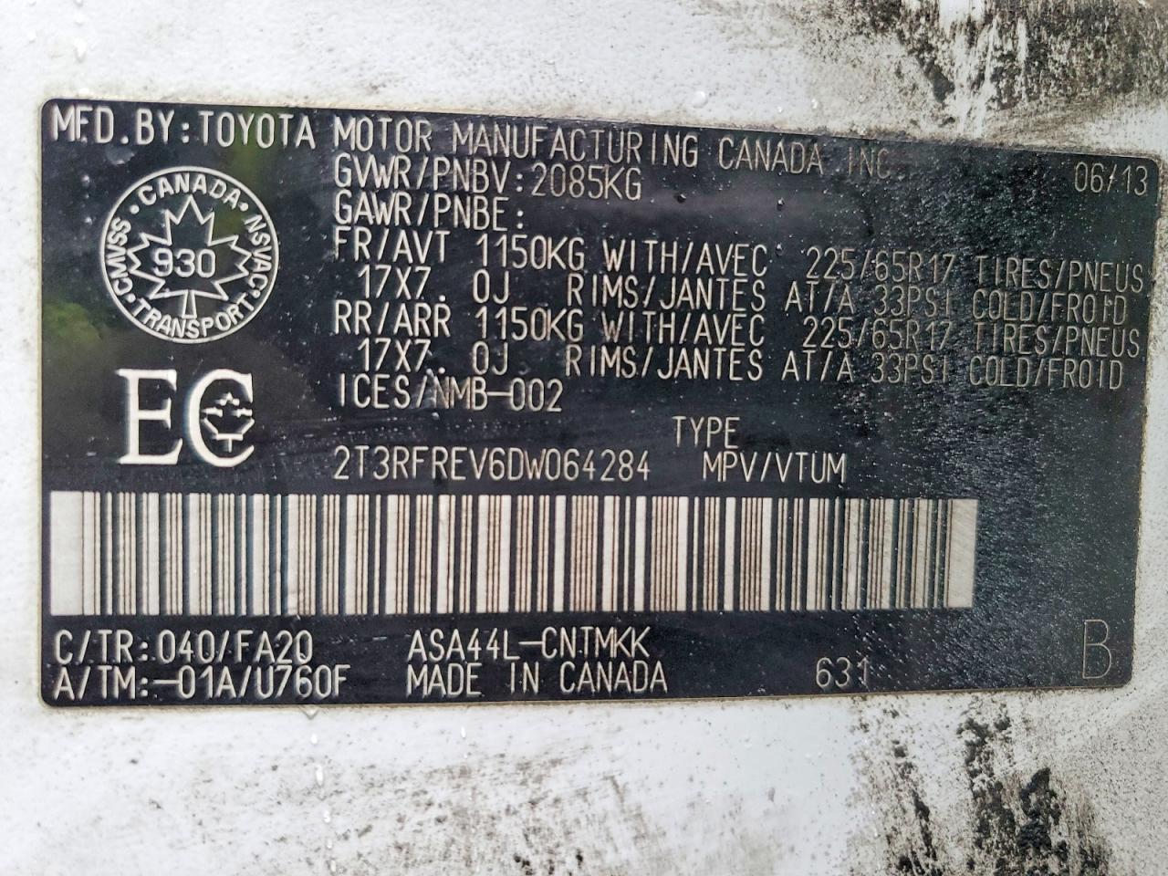 2013 Toyota Rav4 Xle - zdjęcie 14