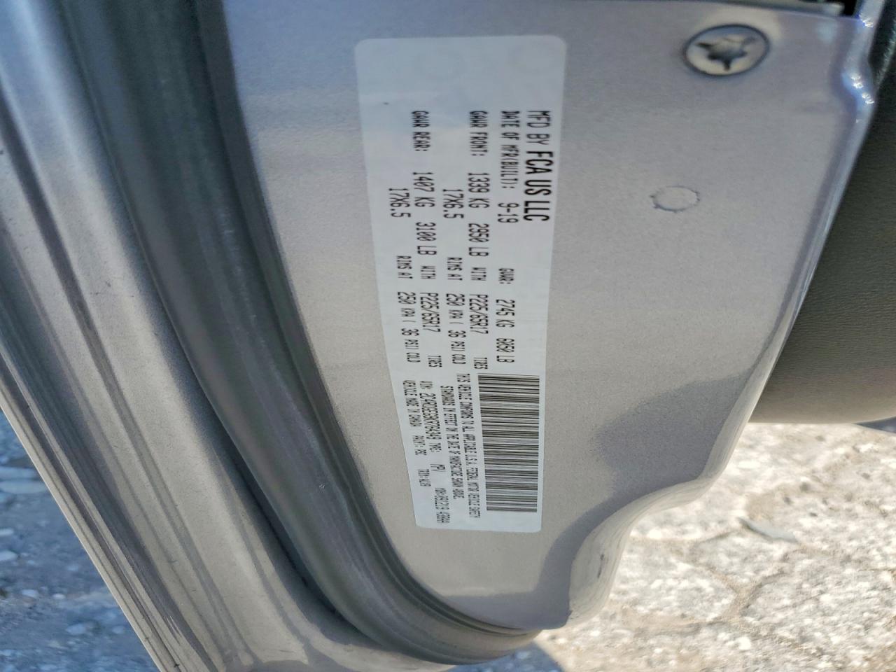 2019 Dodge Grand Caravan Gt - zdjęcie 13