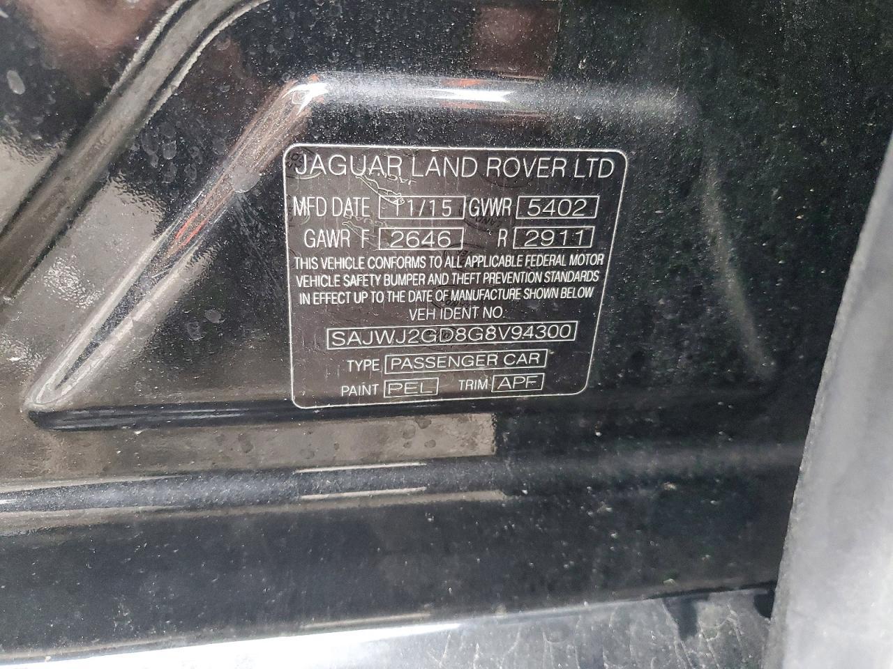 2016 Jaguar Xjl Portfolio - zdjęcie 12