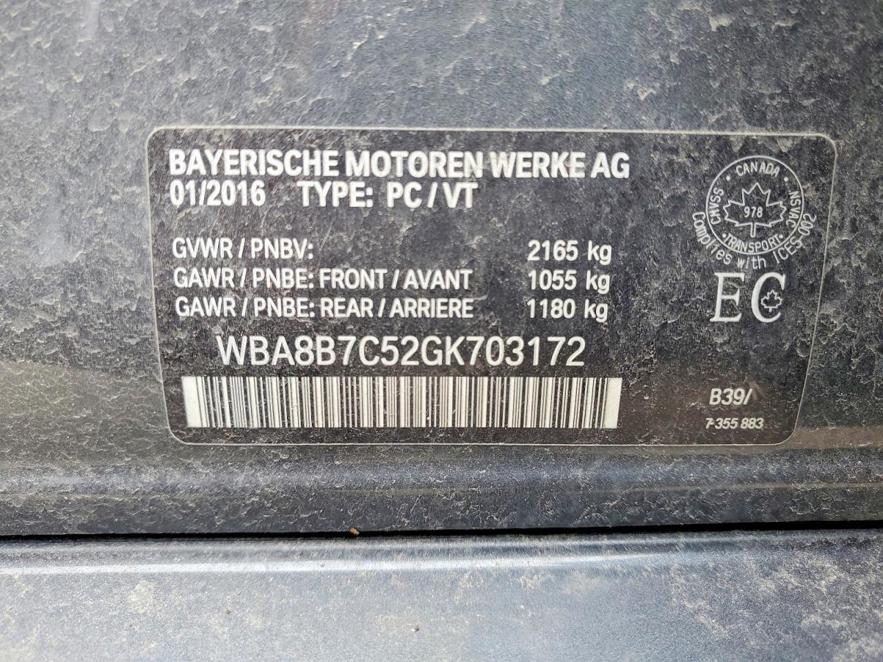 2016 BMW 340 Xi - zdjęcie 12