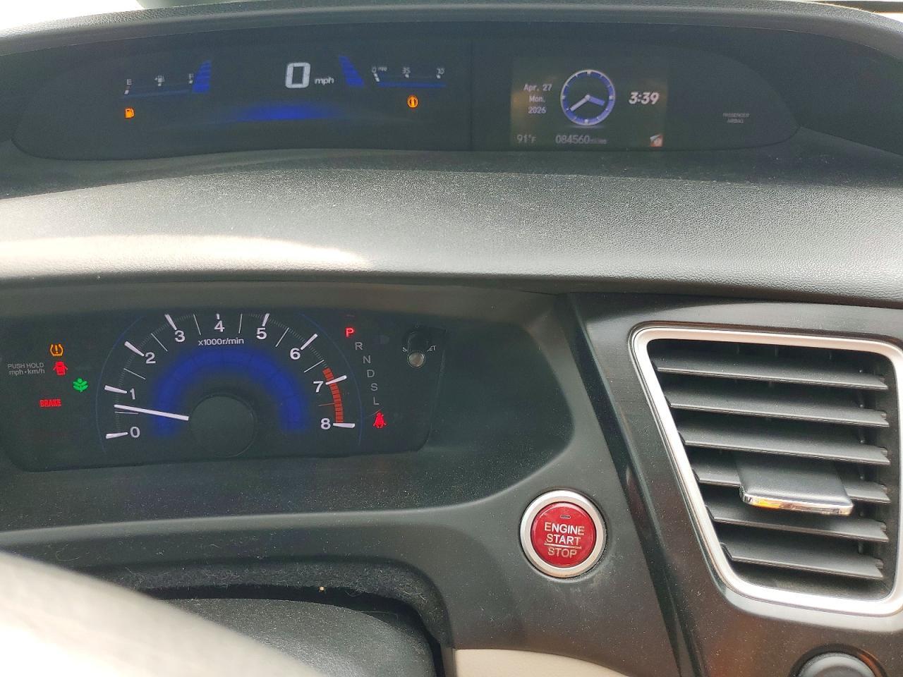 2015 Honda Civic Ex - zdjęcie 9