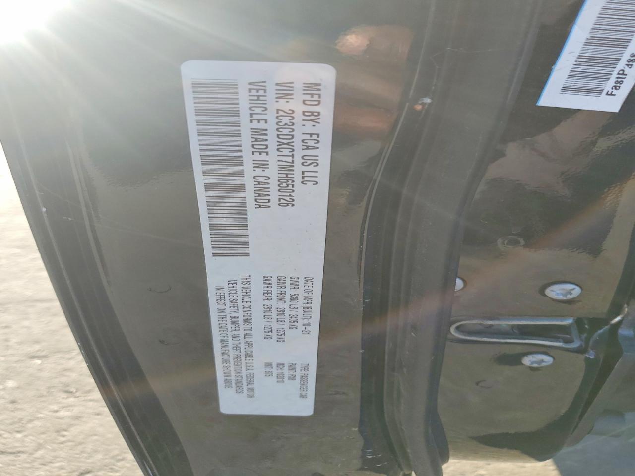 2021 Dodge Charger R - zdjęcie 12