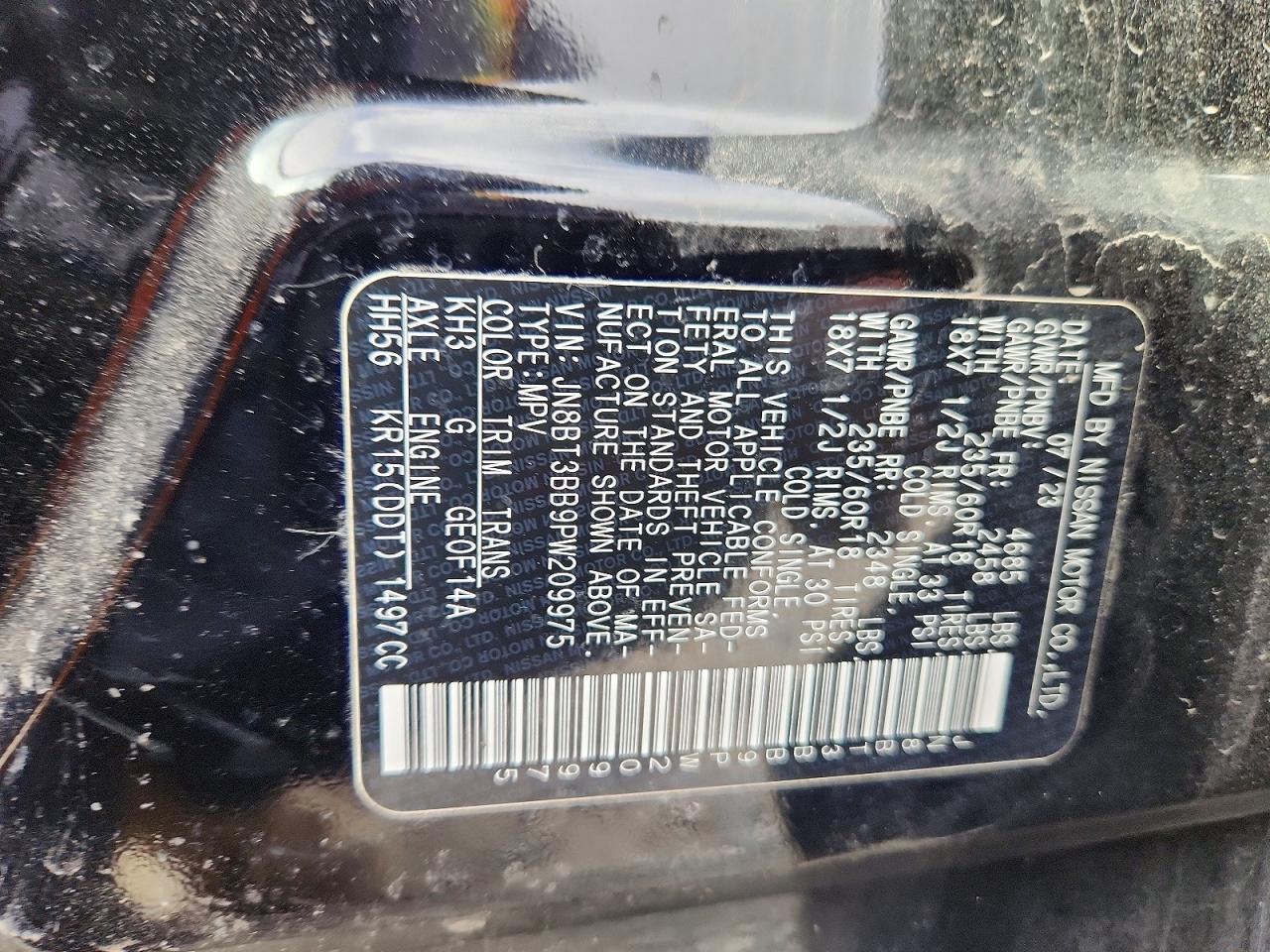 2023 Nissan Rogue Sv - zdjęcie 14