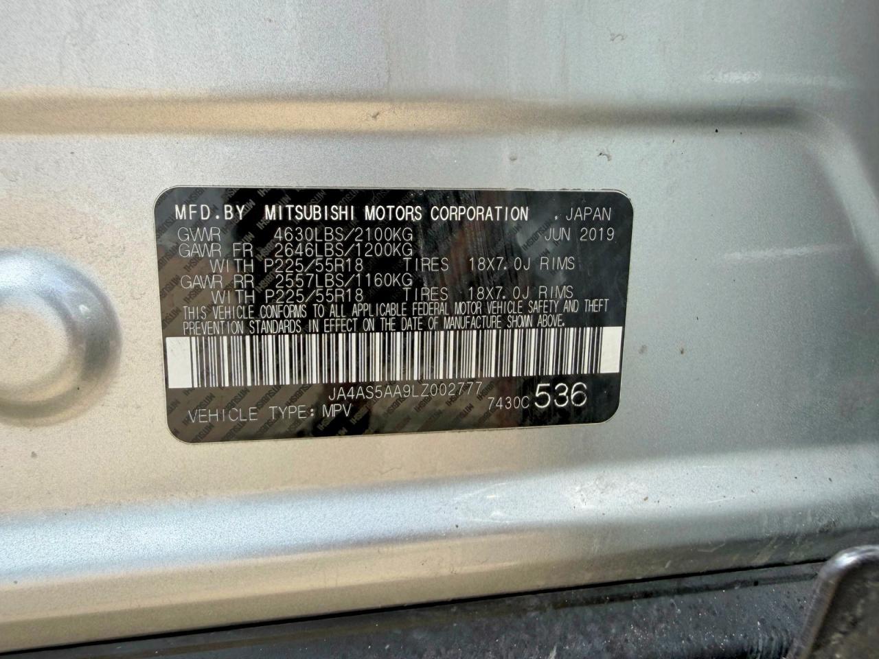 2020 Mitsubishi Eclipse Cross - zdjęcie 10