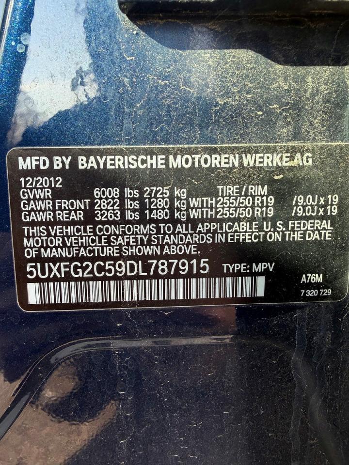 2013 BMW X6 xDrive35I - zdjęcie 10