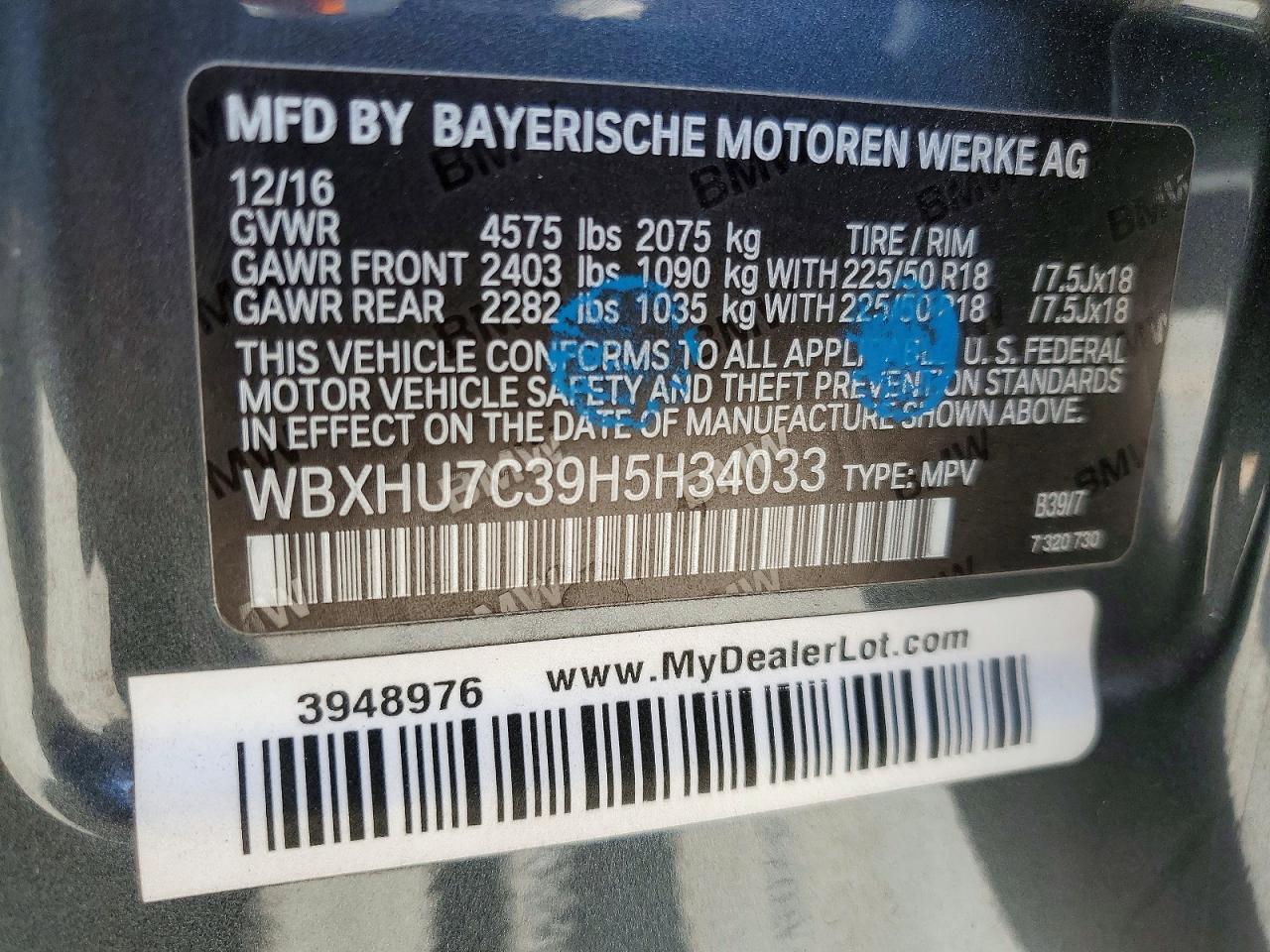 2017 BMW X1 Sdrive28I - zdjęcie 14