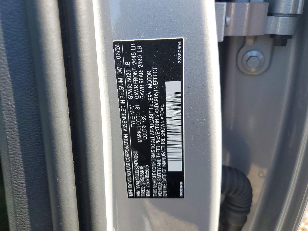 2025 Volvo Xc40 Core - zdjęcie 13