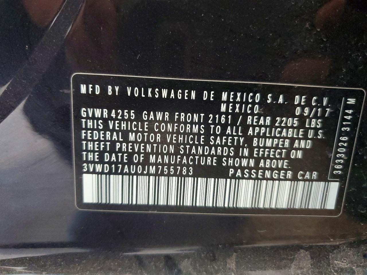 2018 Volkswagen Golf Sportwagen S - zdjęcie 13