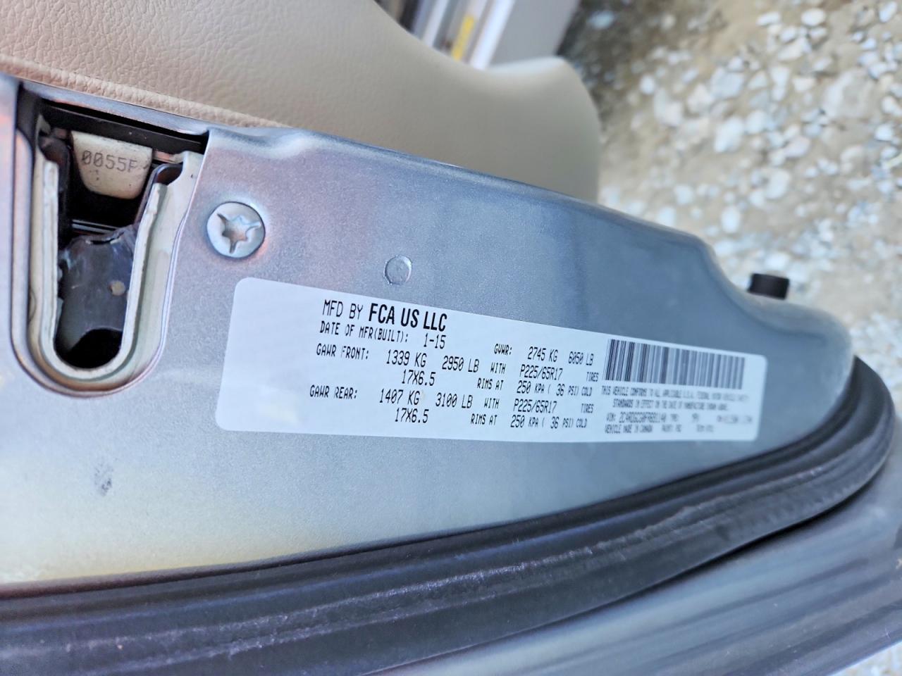 2015 Dodge Grand Caravan Sxt - zdjęcie 13