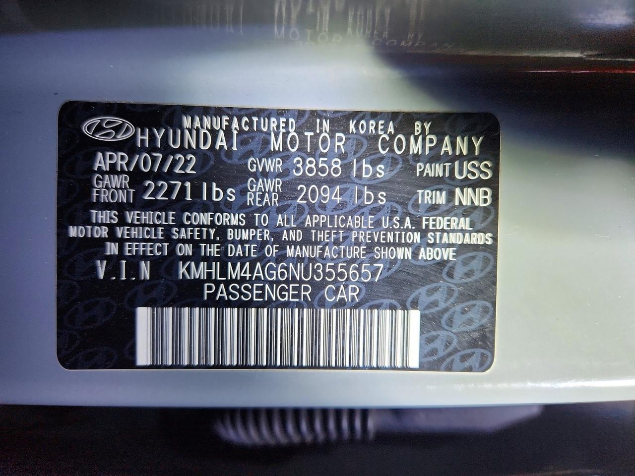 2022 Hyundai Elantra Sel - zdjęcie 14