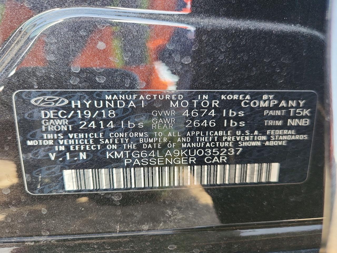 2019 Genesis G70 2.0T Advanced - zdjęcie 13
